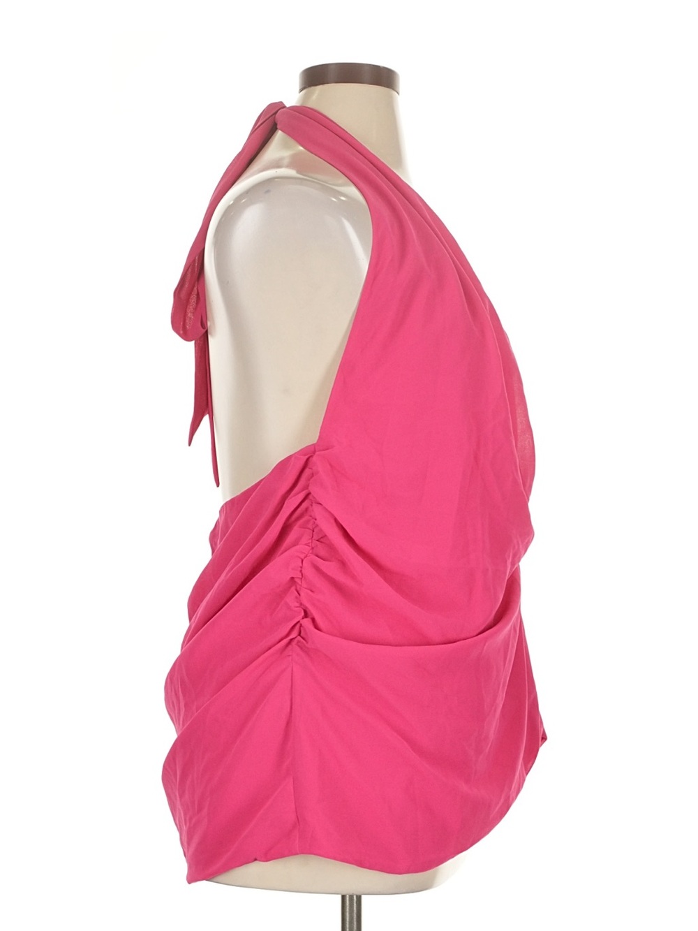 Peppermayo Eleanora Plunge Mini Dress - Pink - Size 14 - Picture 9 of 11